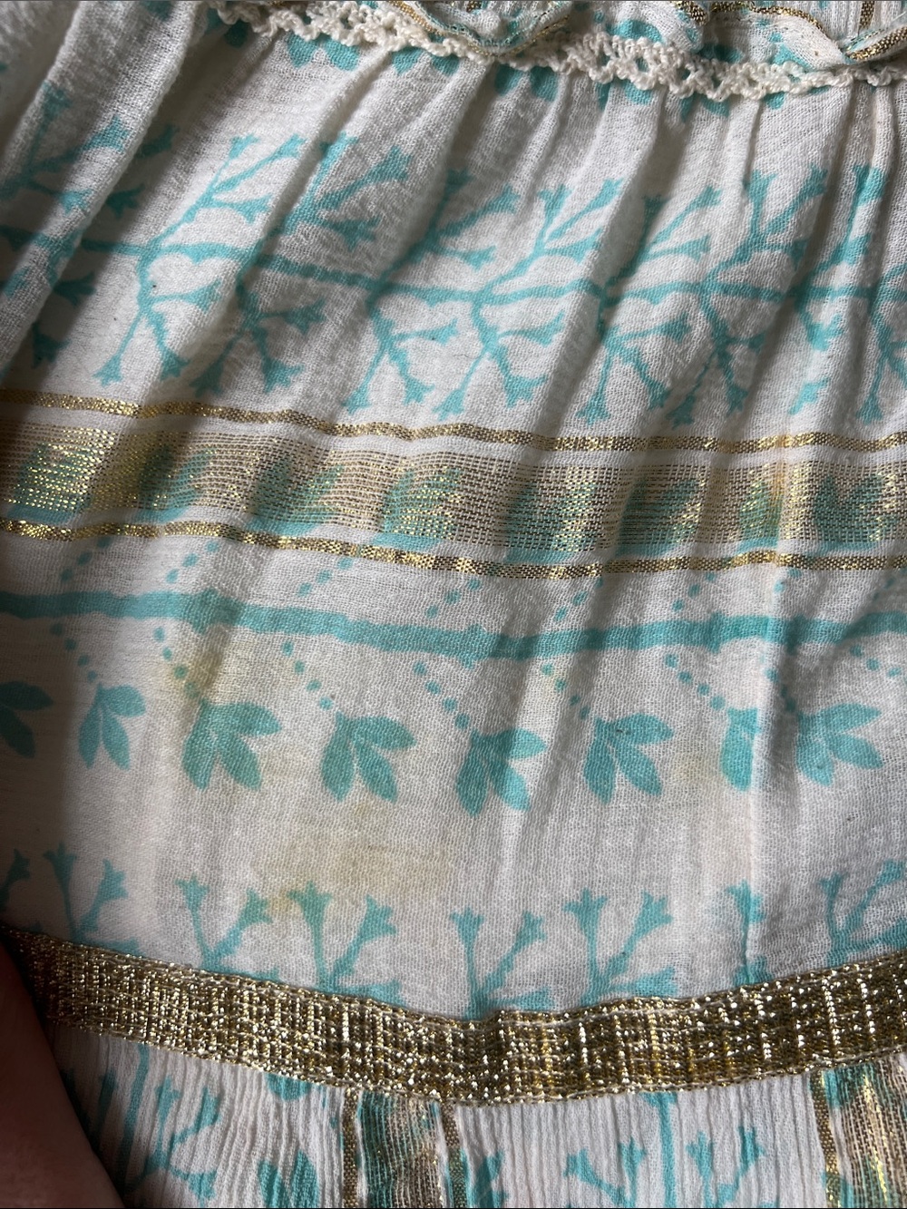 Soft Surroundings Aegean Tiered Maxi Dress XL - Picture 5 of 7